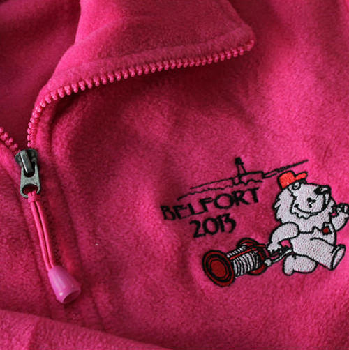 Ejemplo de polar estampado