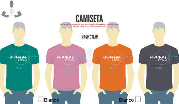 Camisetas personalizadas para asociaciones