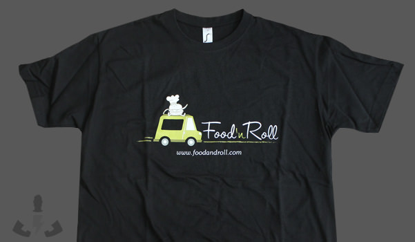 Camiseta personalizada para Food'n Roll