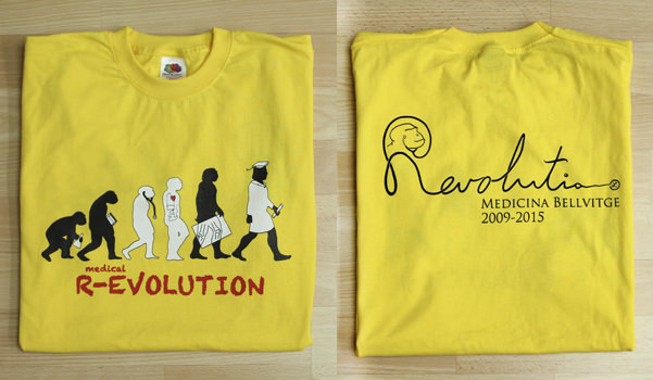 Dorso de la camiseta de Medical Revolution