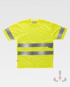 Camiseta Camisetas Work-Team Reflectante Alta Visibilidad C3945