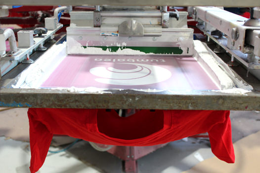 Nuestro taller de serigrafiado